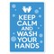 Signmission Safety Sign, OSHA Notice, 3.5" Height, Keep Calm, 10PK OS-NS-D-35-25574-10PK - alternate 1